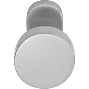 OGRO Türknopf RENOVI 3020 O, Rosette 30x68x10, gerader Knopf, silber eloxiert