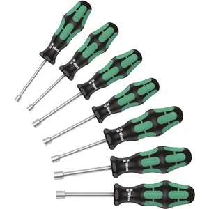 WERA Steckschlüssel-Schraubendrehersatz 395HO/7 SM 7-teilig