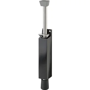 Türfeststeller 1046 Hub 120 mm, 370 x 35 mm, Aluminium schwarz lackiert