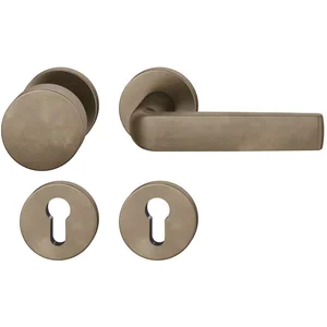 FSB Wechselgarnitur 12 1267 ASL auf Rosette PZ, Bronze dunkel patiniert