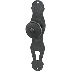 HALCÖ Knopflangschild STUBAI - verzinkt schwarz hell passiviert