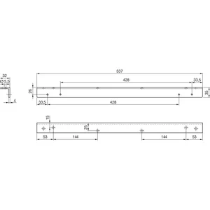 DORMAKABA Sturzfutterwinkel G-EMF XEA, silber
