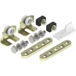 HELM 35 Beschlagset Holz 1-flg. 35 kg ohne Laufschiene