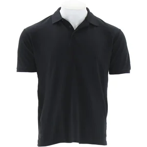 FRUIT OF THE LOOM Polo-Shirt Piqué Type F502 schwarz M