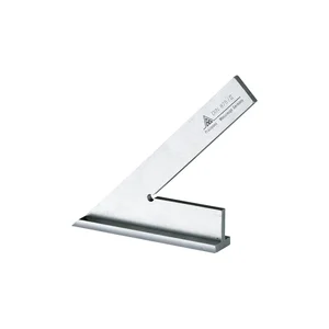 Gehrungswinkel 45 Grad DIN875-2 mit Anschlag Schenkellänge 200 x 130 mm