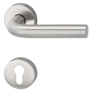 MARCHESI Drückergarnitur HORIZONT - auf Rosette PZ, 38 - 45, Edelstahl matt