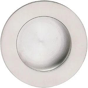 MARCHESI Schiebetürmuschel rund, ø 80 mm, Edelstahl matt