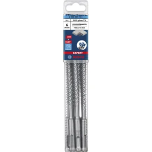 BOSCH HM-Hammerbohrer SDS-Plus-7X Länge 115mm ø 4 mm - 10 Stück