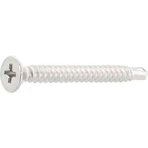 DIN7504O 4.8x 38 Phillips-KS Edelstahl A2 Senkkopf-Bohrschraube ~ISO15482