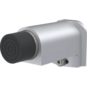 KWS Wandtürpuffer 2051 gefederter Anschlagpuffer, Aluminium silber eloxiert