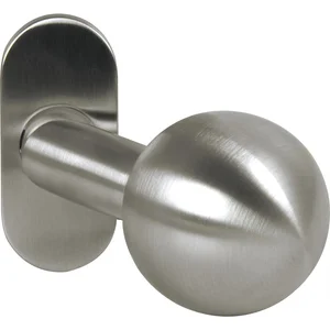 OGRO Knopfdrückerlochteil PREMIUM 8350 V/6620 - mit Rosette, Edelstahl matt