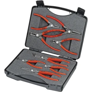 KNIPEX Präzisions-Sicherungsringzangen-Set 8-teilig 002125 im Kunststoffkoffer