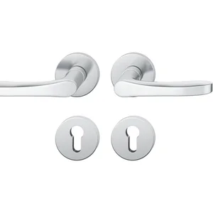 FSB Drückergarnitur 12 1106 ASL auf Rosette PZ, Edelstahl matt