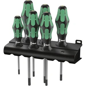 WERA Schraubendreher-Satz Kraftform Plus 367/6 HF Torx® 6-teilig