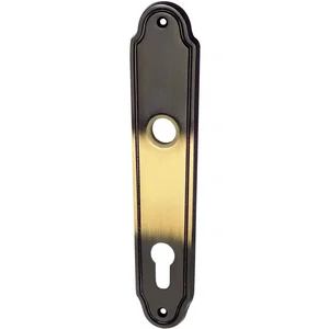 MARCHESI Langschild KÖLN/LÖFFELFORM - PZ 88, Messing patiniert