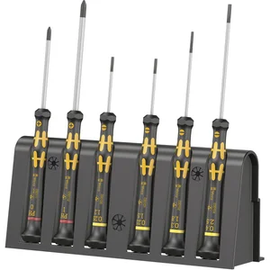 WERA Elektronik-Schraubendreher-Satz 1578A/6 ESD Phillips/Schlitz 6-teilig