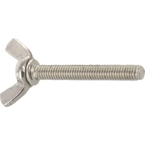 ~DIN316 M 8x 12 Edelstahl A2 Flügelschraube amerikanische Form