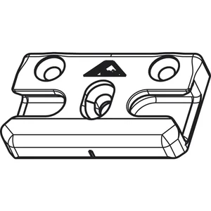 ROTO NT/NX Sicherheits-Schließstück Holz Eurofalz 30 mm 13V universal Zink +0,7