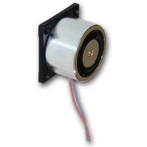 Haftmagnet mit Befestigungsplatte u. freien Drahtenden, Gr. 05, Stahl verzinkt