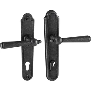 Sicherheits-Drückergarnitur KALTENBACH PZ92, verzinkt schwarz passiviert