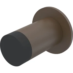 KWS Wandtürpuffer 2074, ø 30 mm, Länge 60 mm, Aluminium dunkelbraun eloxiert