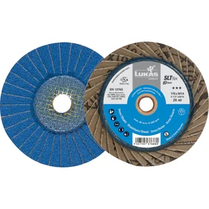 LUKAS Schleiflamellenteller SLTflex Zirkonkorund ø 125 mm Korn 40