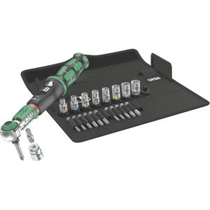 WERA Drehmomentschlüssel Safe-Torque A2 Set 1 1/4" sechskant 2-12 Nm 23-teilig