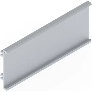 HELM 140 Adapterstück für Blende oder Abstandsprofil silber eloxiert