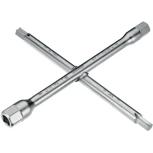 GEDORE Sanitär-Kreuzschlüssel 3785 mit 14 Funktionen 220 x 220 mm