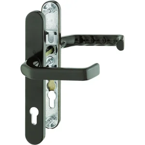 Drückergarnitur LIVERPOOL - Schmalschild PZ, wahlweise, Alu braun elox