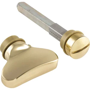 MARCHESI WC Sperrgarnitur, Messing poliert schutzlackiert