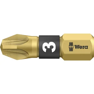 WERA Diamant-Bit-Einsatz 855/1BDC 1/4"sechskant PZ 3/25 mm Pozidriv