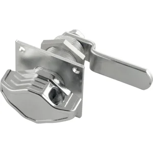 STRENGER Drehriegelschloss 7586 A für Vorhangschloss rechts 45° verchromt