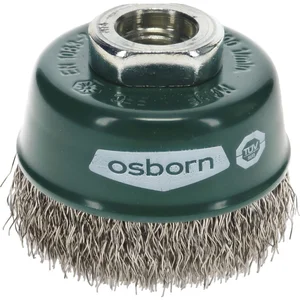 OSBORN Flächenreinigungs Topfbürste 60 x 21 mm rostfreier Stahldraht M14