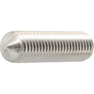 ISO4027 M 5x 6 Edelstahl A4 Gewindestift mit Spitze Innensechskant (DIN914)