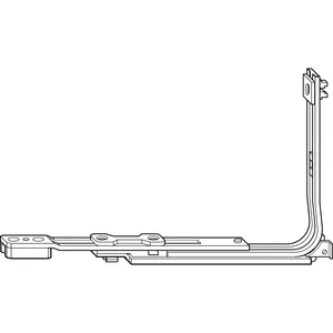 ROTO NT/NX Eckumlenkung Rundbogen-/Schrägfenster silber