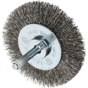 OSBORN Rundbürste mit Schaft 70 x 11 x 6 mm rostfreier Stahldraht