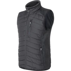 KÜBLER Hybridweste Form 7342 schwarz/dunkelgrau M