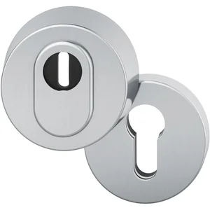 FSB Sicherheitsrosette 73 7393 rund, PZ, Edelstahl matt