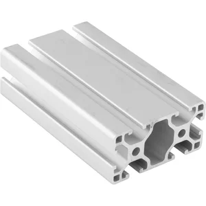 Aluminium Nutprofil ISP Nut 6 L61 leicht 60 x 30 mm 6 Nuten