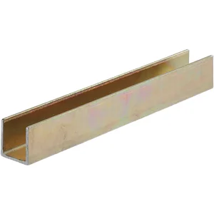 Führungsschiene HELM 240 auf Maß geschnitten Stahl verzinkt gelb