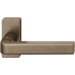 FSB Rahmentürdrücker 09 1004 Hochhaltefeder B eckige Rosette Bronze