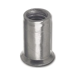 Blindnietmutter Senkkopf Rundschaft offen M12x26.0 Stahl verzinkt