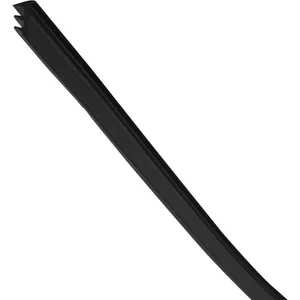 HAWA Dichtungsprofil Festverglasung Boden/Wandprofil Glas 10-12 mm schwarz