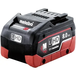 METABO Akku / Ersatzakku 18 Volt / 8,0 Ah (IEC) LiHD