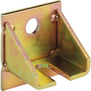 Winkelbefestigung HELM 604 W einfach Stahl verzinkt gelb