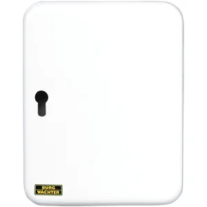 BURG-WÄCHTER Schlüsselschrank City Line für PZ vorgerichtet, 42 Haken, lichtgrau