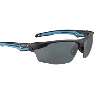 BOLLÉ Schutzbrille Tryon Sichtscheibe Rauchglas, Rahmen Schwarz/Blau