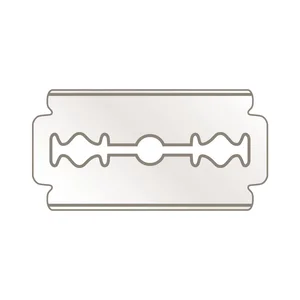 MARTOR Industrieklinge mit Gillette-Lochung Länge 43 mm