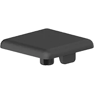 FATH Abdeckkappe für Profile 20 x 20 mm steckbar 1 Stift schwarz Nut 5